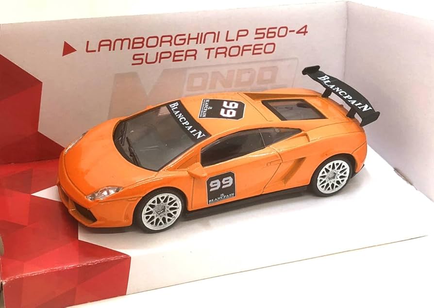 ランボルギーニ ガヤルド LP560-4 Super Trofeo ミニカー Lamborghini Gallardo LP560-4 Super Trofeo Black 1/18 Diecast